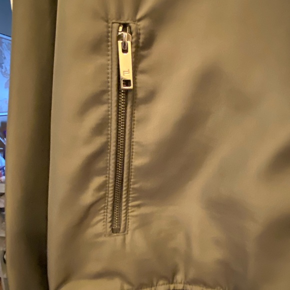 Moss green Porsche Design men’s bomber jacket EU size 56 - Picture 4 of 7